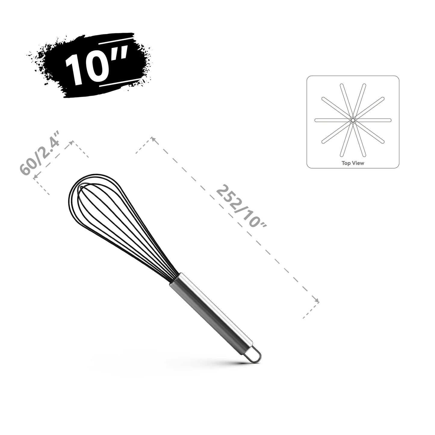 Fouet en inox
