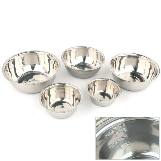 Set de 5 bols inox