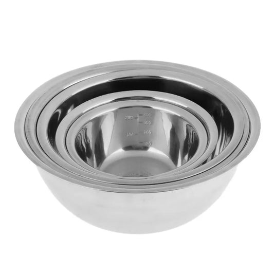 Set de 5 bols inox